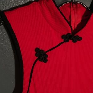 ❗️Red Geisha Bodysuit from Forever 21